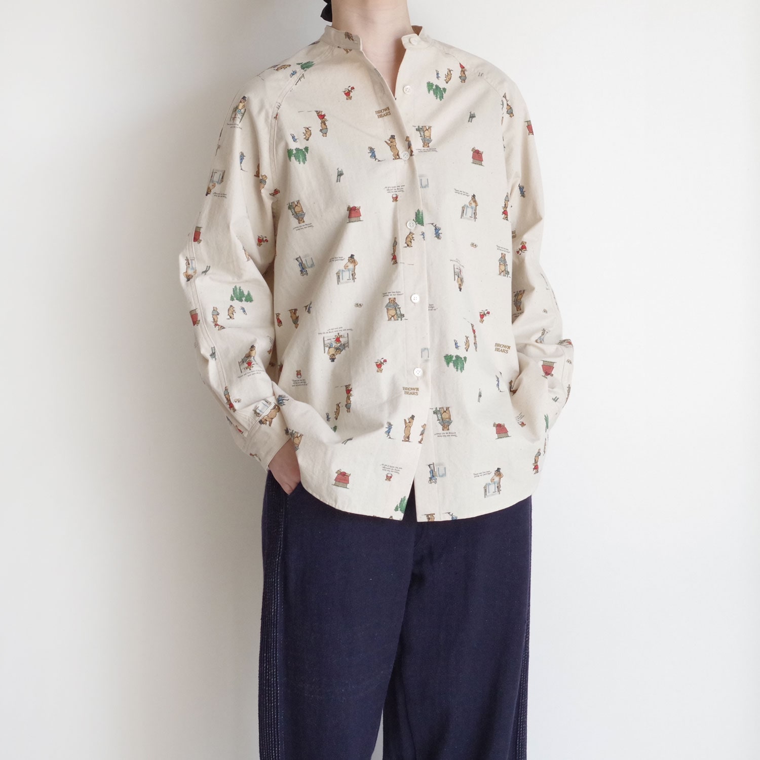 R&D.M.Co- ������ɥޥ󥺥ơ��顼 : BROWN BEARS SHIRTS ������ɥ��顼�饰��󥷥��