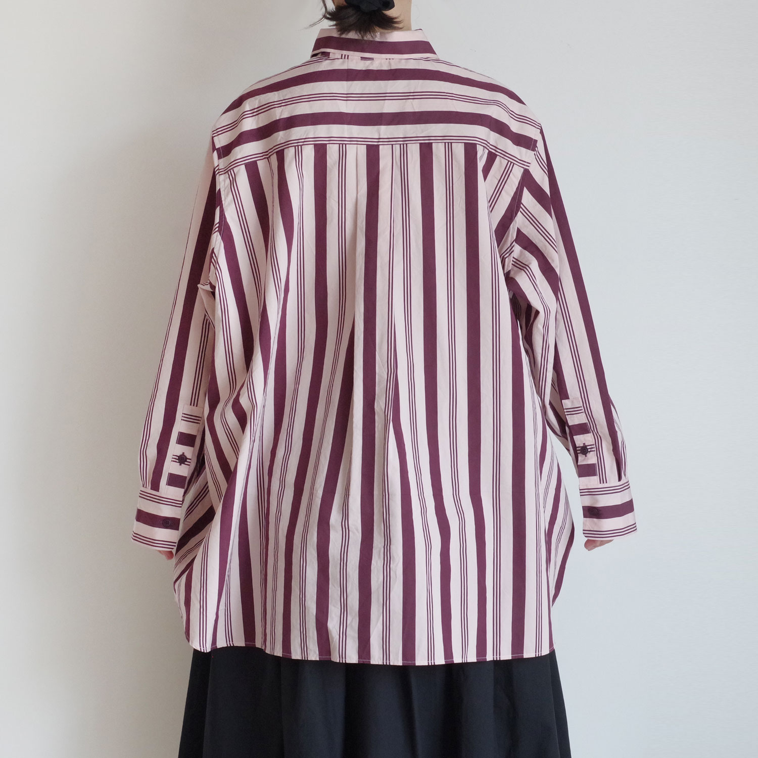CASEY CASEY ���������������� �� PI SHIRT - CARD STRIPE ���ȥ饤�ץ����