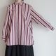 CASEY CASEY ���������������� �� PI SHIRT - CARD STRIPE ���ȥ饤�ץ����