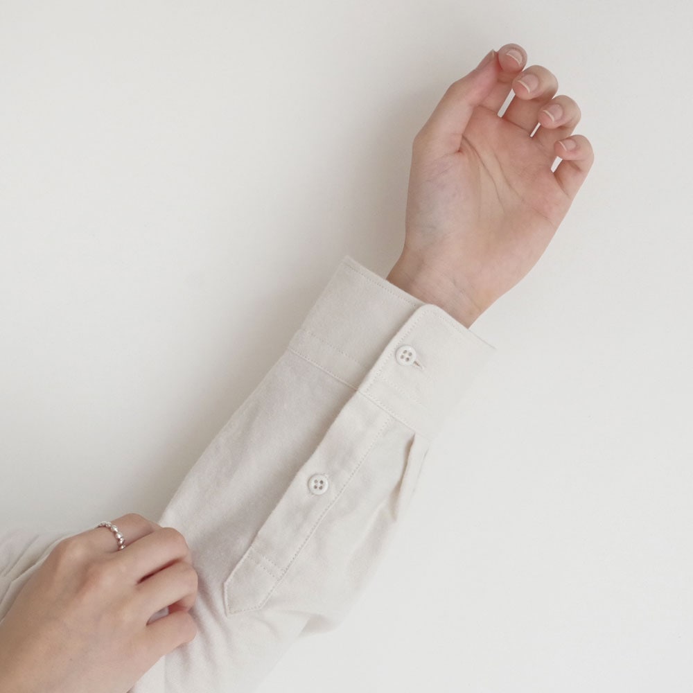 ECOLE DE CURIOSITES ��������ɥ���ꥪ���� : DUNCAN brushed ox cotton �����