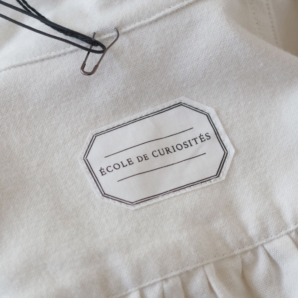 ECOLE DE CURIOSITES ��������ɥ���ꥪ���� : DUNCAN brushed ox cotton �����