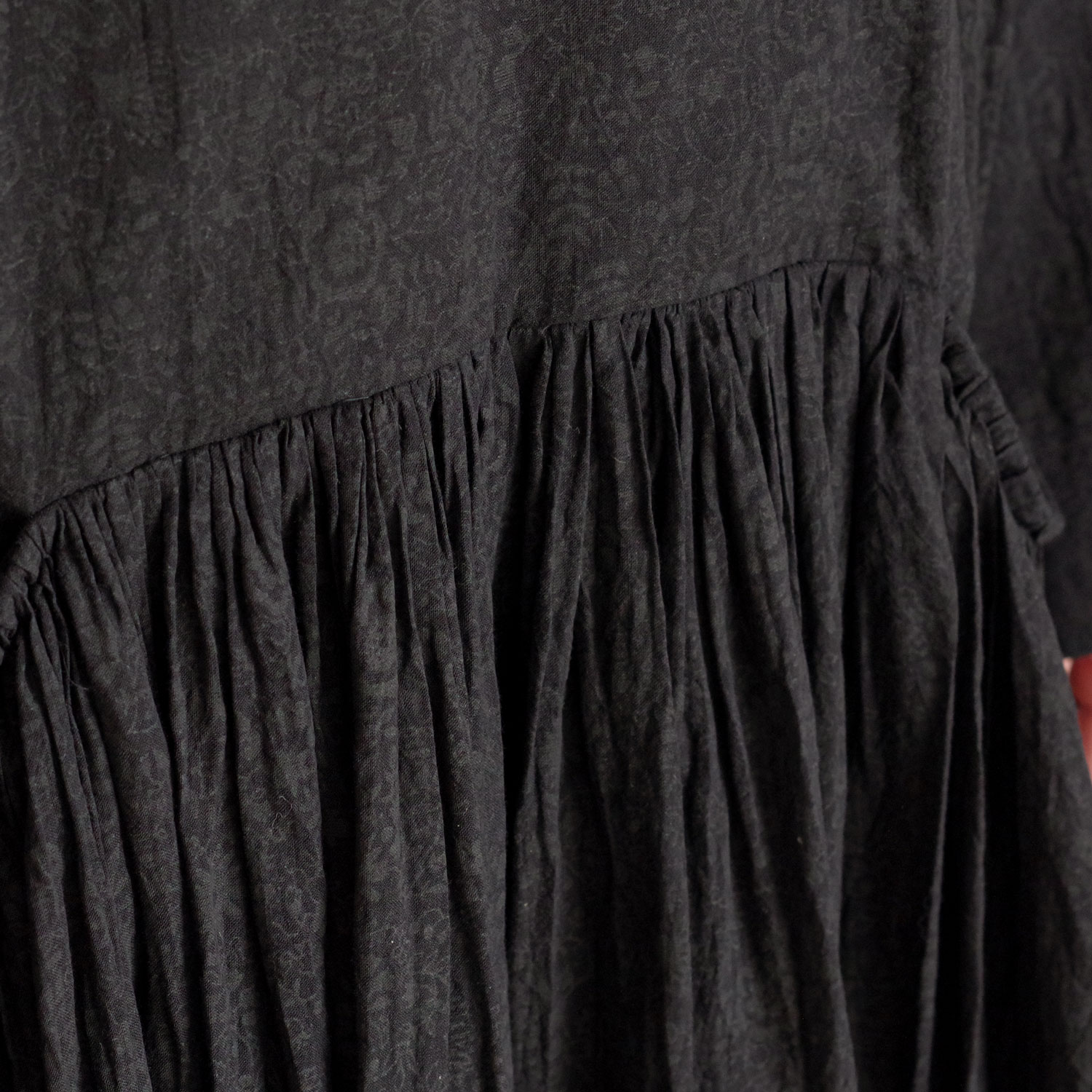 AODRESS �����ɥ쥹 : long sleeve front pocket dress (black) �֥��å��ץ��ȥ��ԡ���