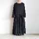 AODRESS �����ɥ쥹 : long sleeve front pocket dress (black) �֥��å��ץ��ȥ��ԡ���
