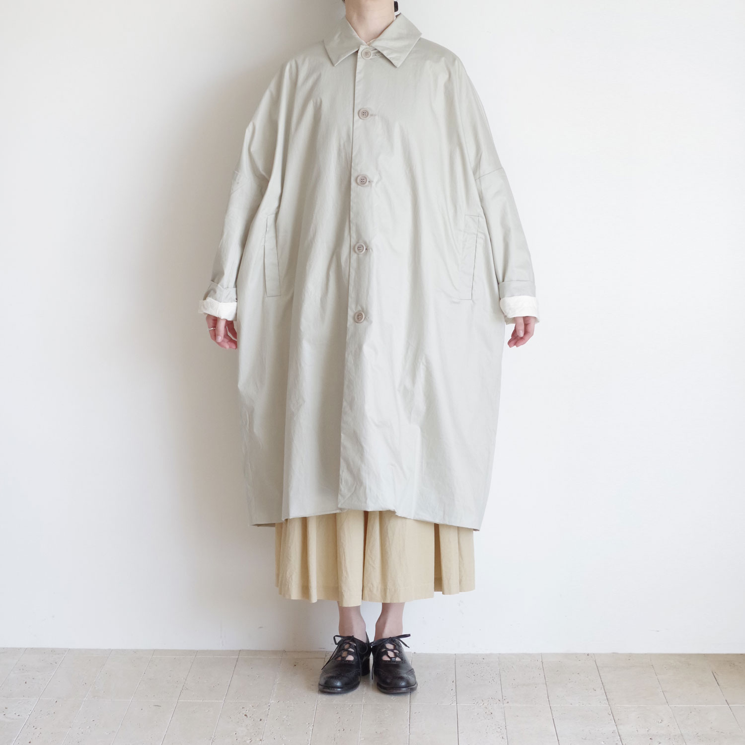 CASEY CASEY ����������������  : BIG BLOBBY COAT LACQED ���ƥ󥫥顼������