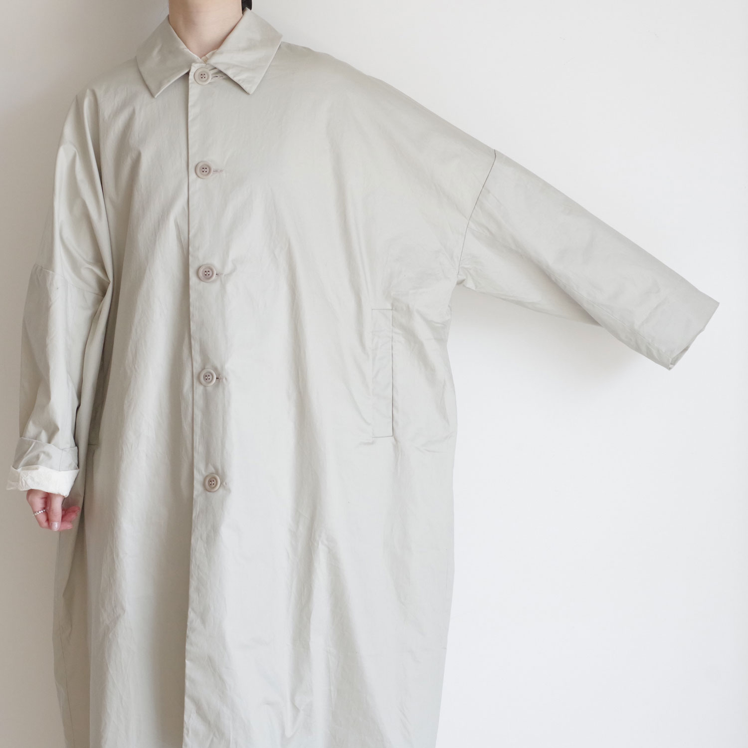 CASEY CASEY ����������������  : BIG BLOBBY COAT LACQED ���ƥ󥫥顼������