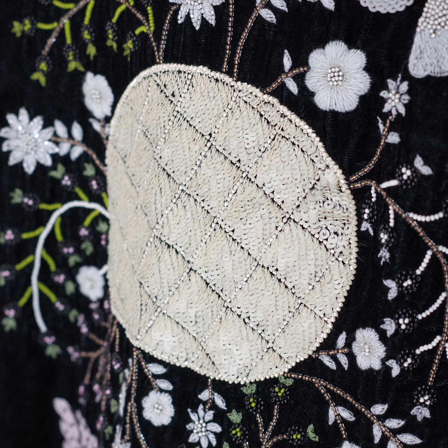 AODRESS �����ɥ쥹 : Adam s sun flowers no collar robe �ɏ�ץ٥�٥åȥ�����