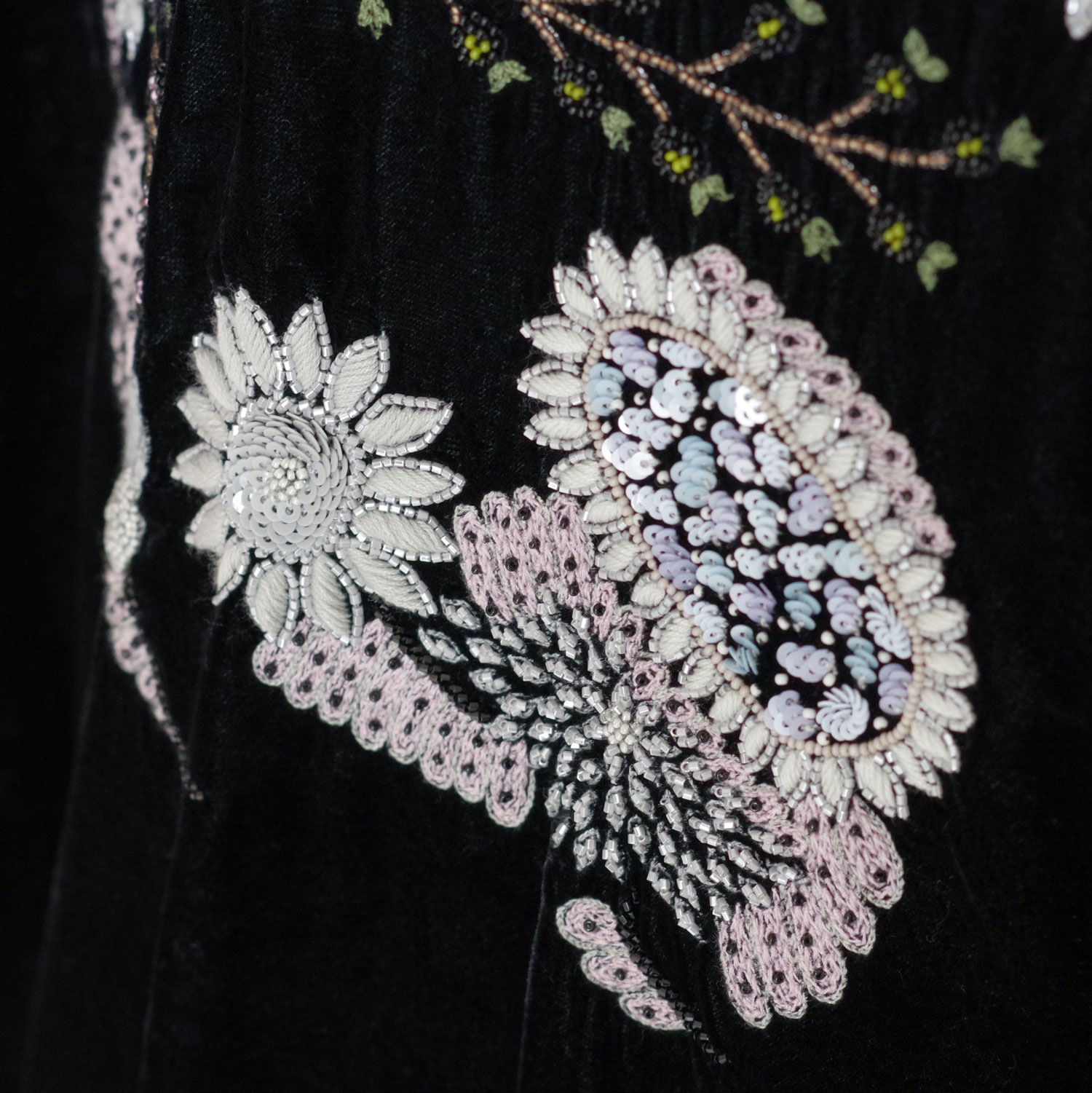 AODRESS �����ɥ쥹 : Adam s sun flowers no collar robe �ɏ�ץ٥�٥åȥ�����