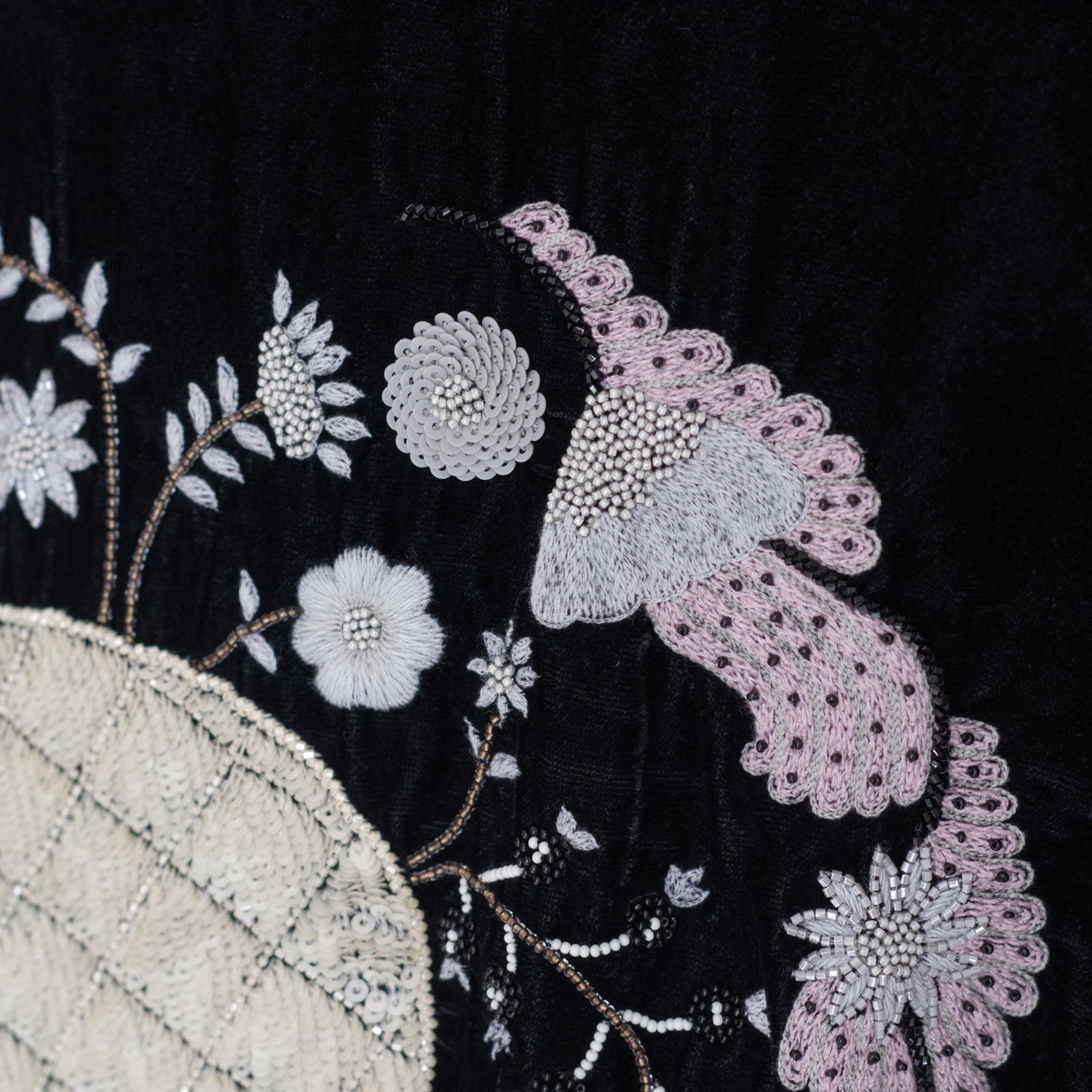 AODRESS �����ɥ쥹 : Adam s sun flowers no collar robe �ɏ�ץ٥�٥åȥ�����