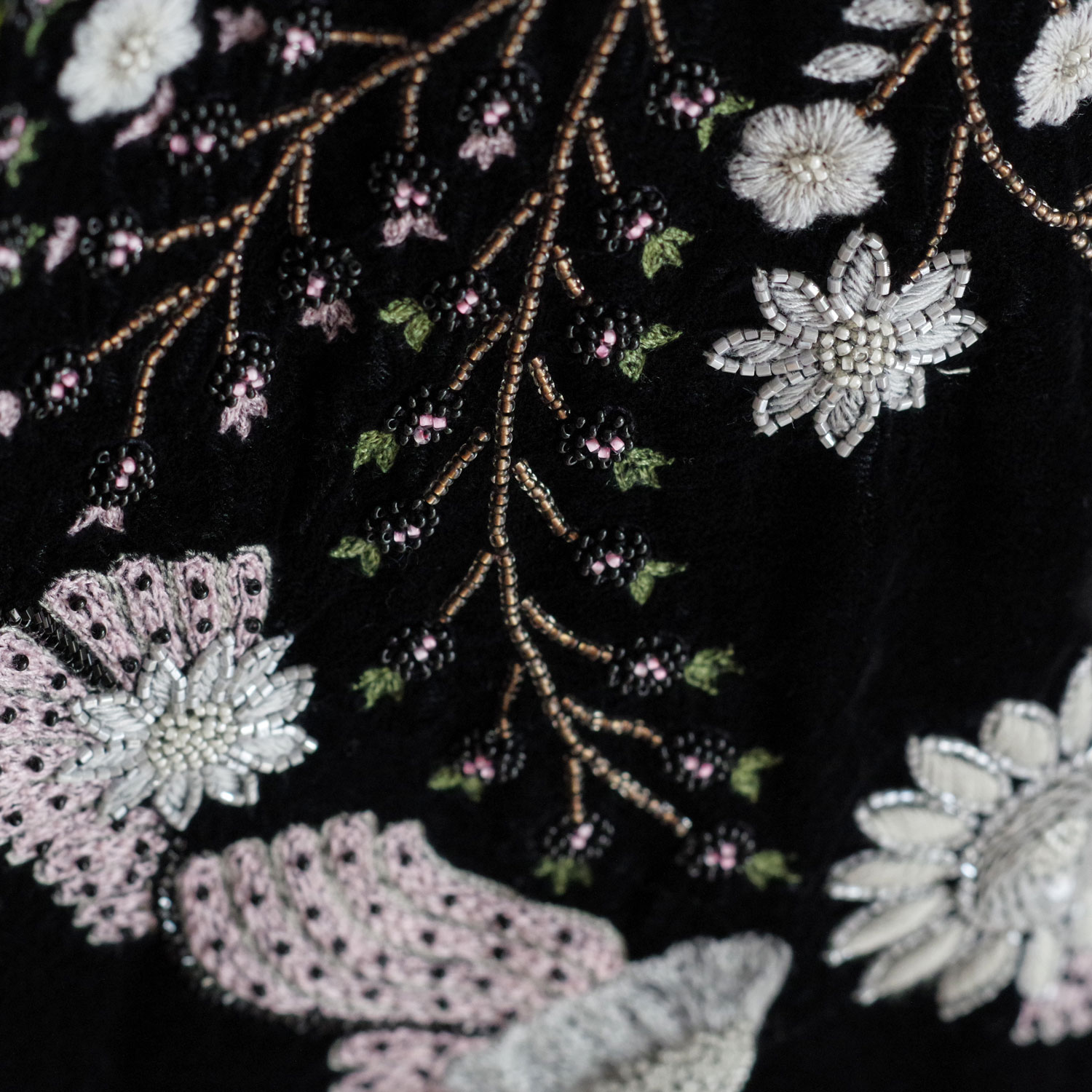 AODRESS �����ɥ쥹 : Adam s sun flowers no collar robe �ɏ�ץ٥�٥åȥ�����