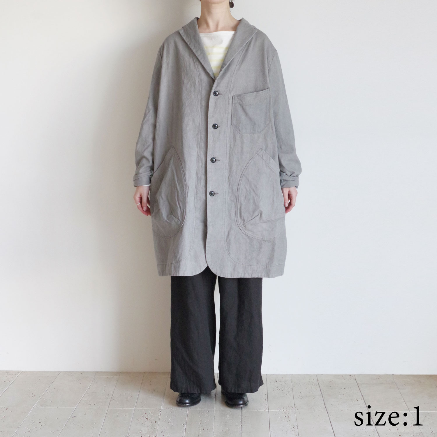 GARMENT REPRODUCTION OF WORKERSCEZANNE ATELIER COAT ̥ȥꥨ