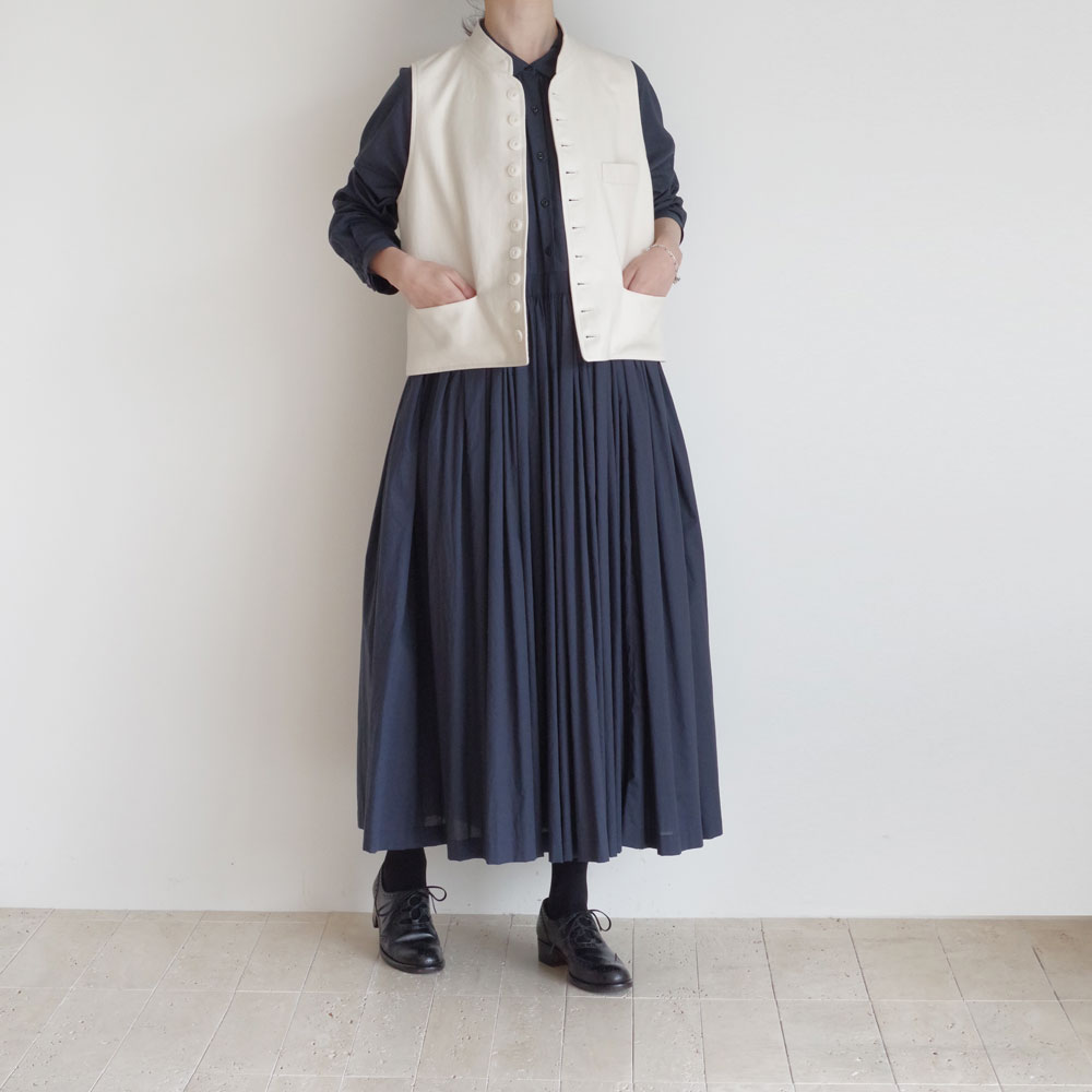 ECOLE DE CURIOSITES ��������ɥ���ꥪ���� : GILLES soft cotton twill ���åȥ󥸥�