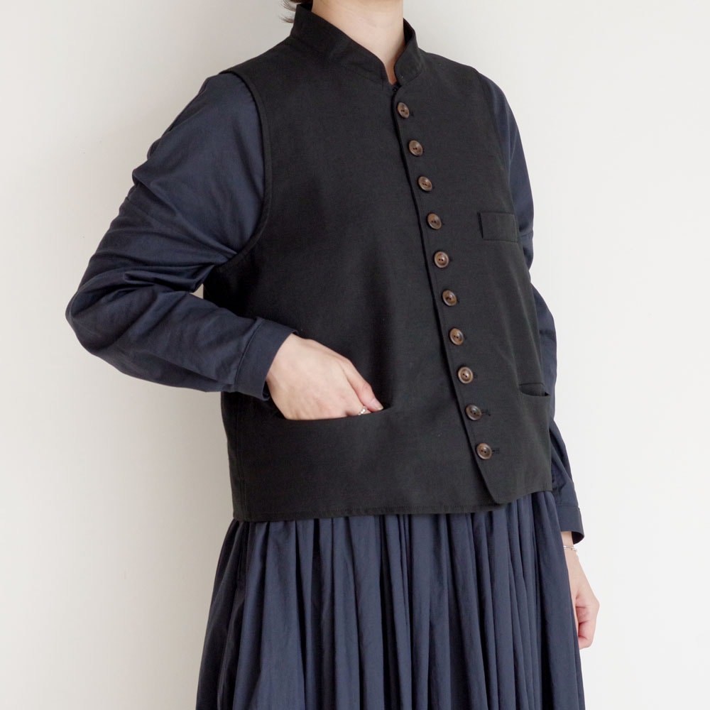 ECOLE DE CURIOSITES ��������ɥ���ꥪ���� : GILLES soft cotton twill ���åȥ󥸥�