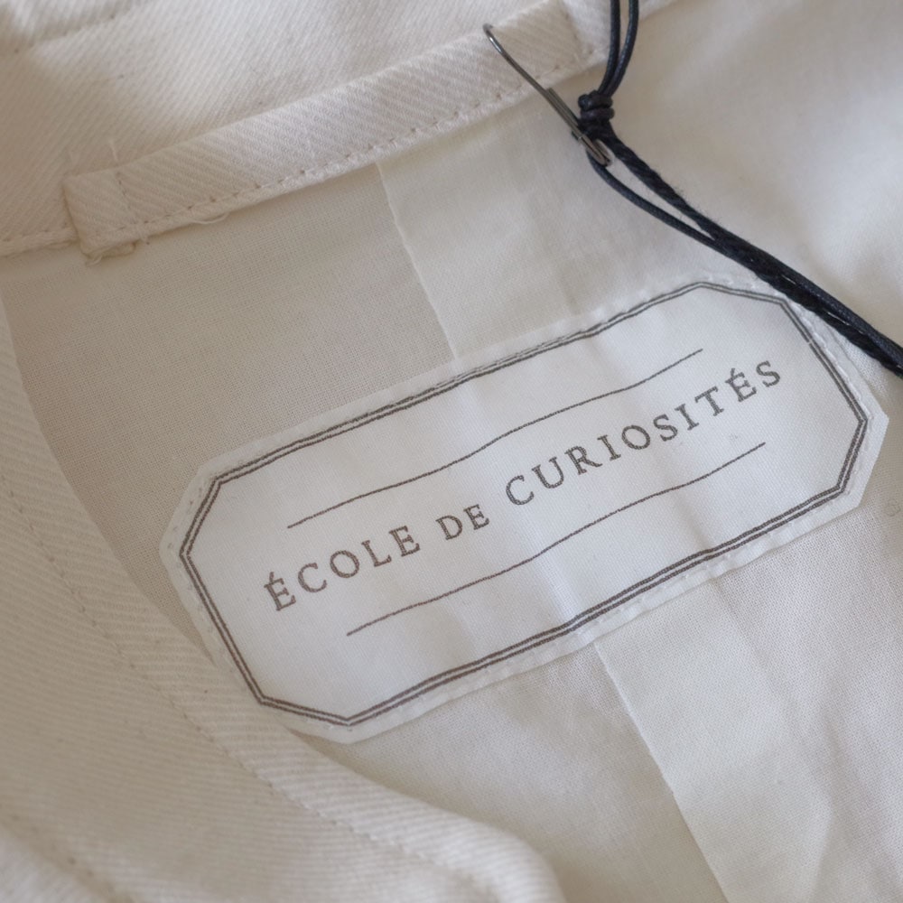 ECOLE DE CURIOSITES ��������ɥ���ꥪ���� : GILLES soft cotton twill ���åȥ󥸥�