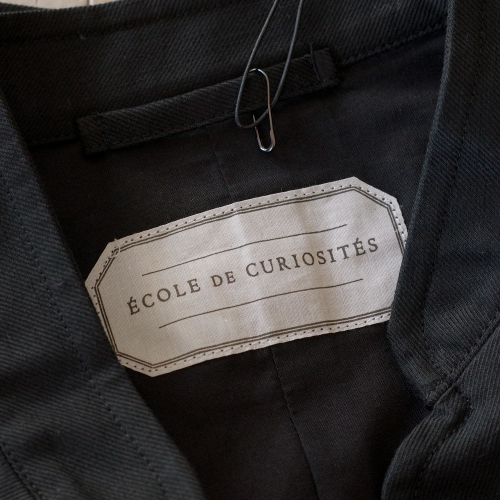 ECOLE DE CURIOSITES ��������ɥ���ꥪ���� : GILLES soft cotton twill ���åȥ󥸥�