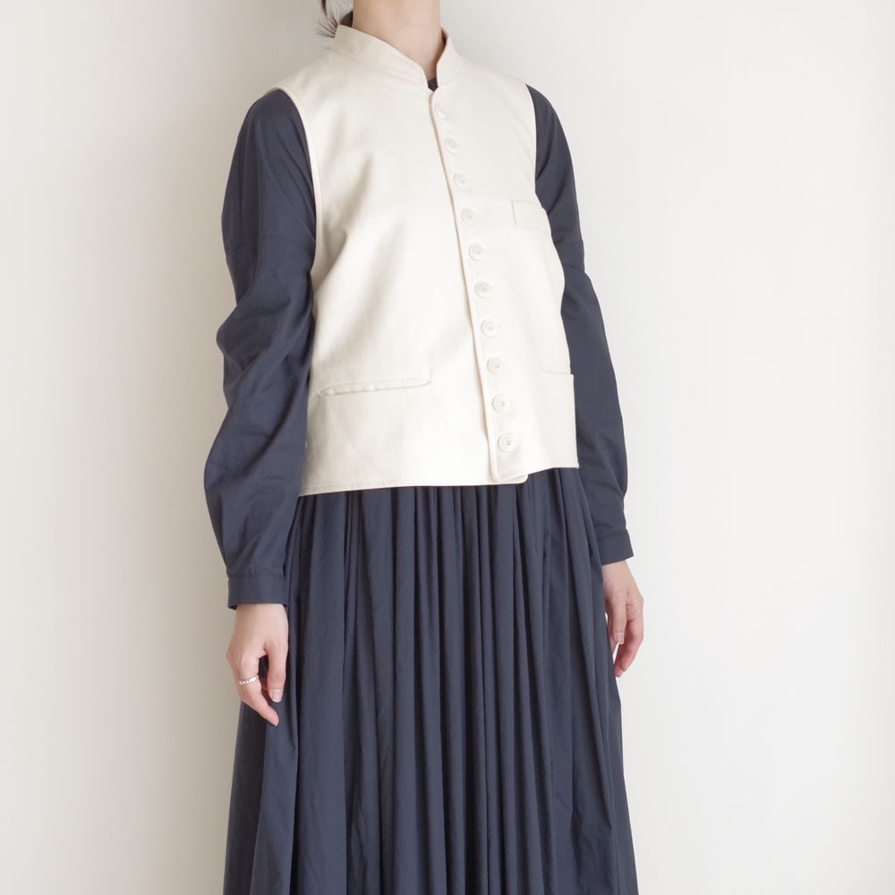 ECOLE DE CURIOSITES ��������ɥ���ꥪ���� : GILLES soft cotton twill ���åȥ󥸥�