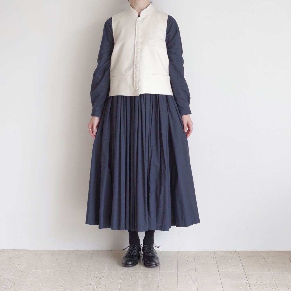 ECOLE DE CURIOSITES ��������ɥ���ꥪ���� : GILLES soft cotton twill ���åȥ󥸥�