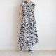 R&D.M.Co- ɥޥ󥺥ơ顼 : JACQUARD DAISY NO SLEEVE DRESS ǥԡ