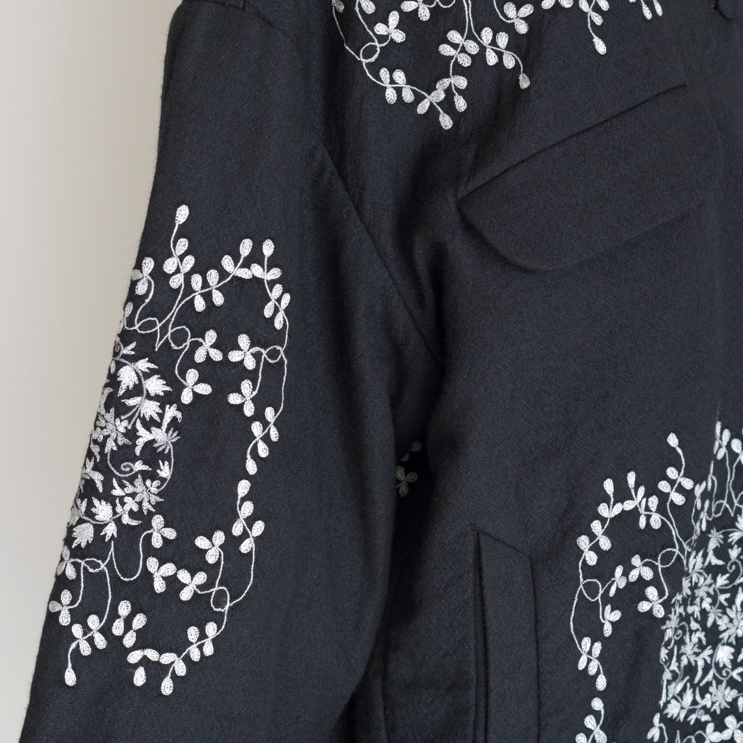 AODRESS �����ɥ쥹 : quilt emblem flowers loose fit blouson �ɽ��ե�åץݥ��åȥ֥륾��