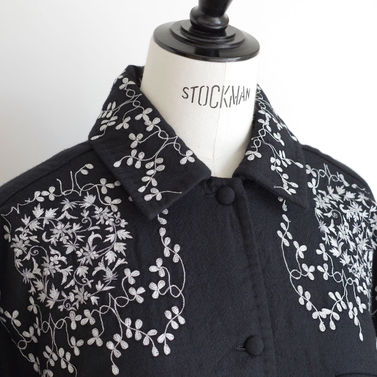 AODRESS �����ɥ쥹 : quilt emblem flowers loose fit blouson �ɽ��ե�åץݥ��åȥ֥륾��