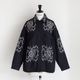AODRESS �����ɥ쥹 : quilt emblem flowers loose fit blouson �ɽ��ե�åץݥ��åȥ֥륾��