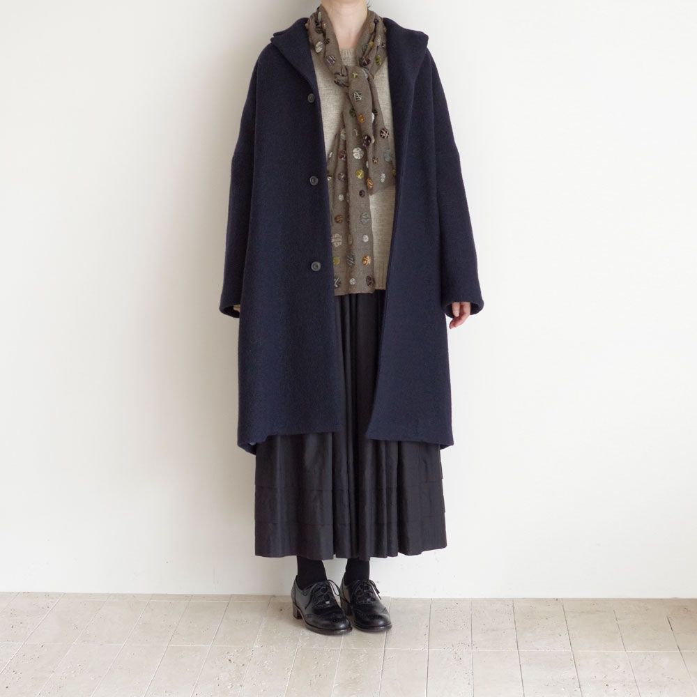 ECOLE DE CURIOSITES ��������ɥ���ꥪ���� : COPER boiled wool jersey ������