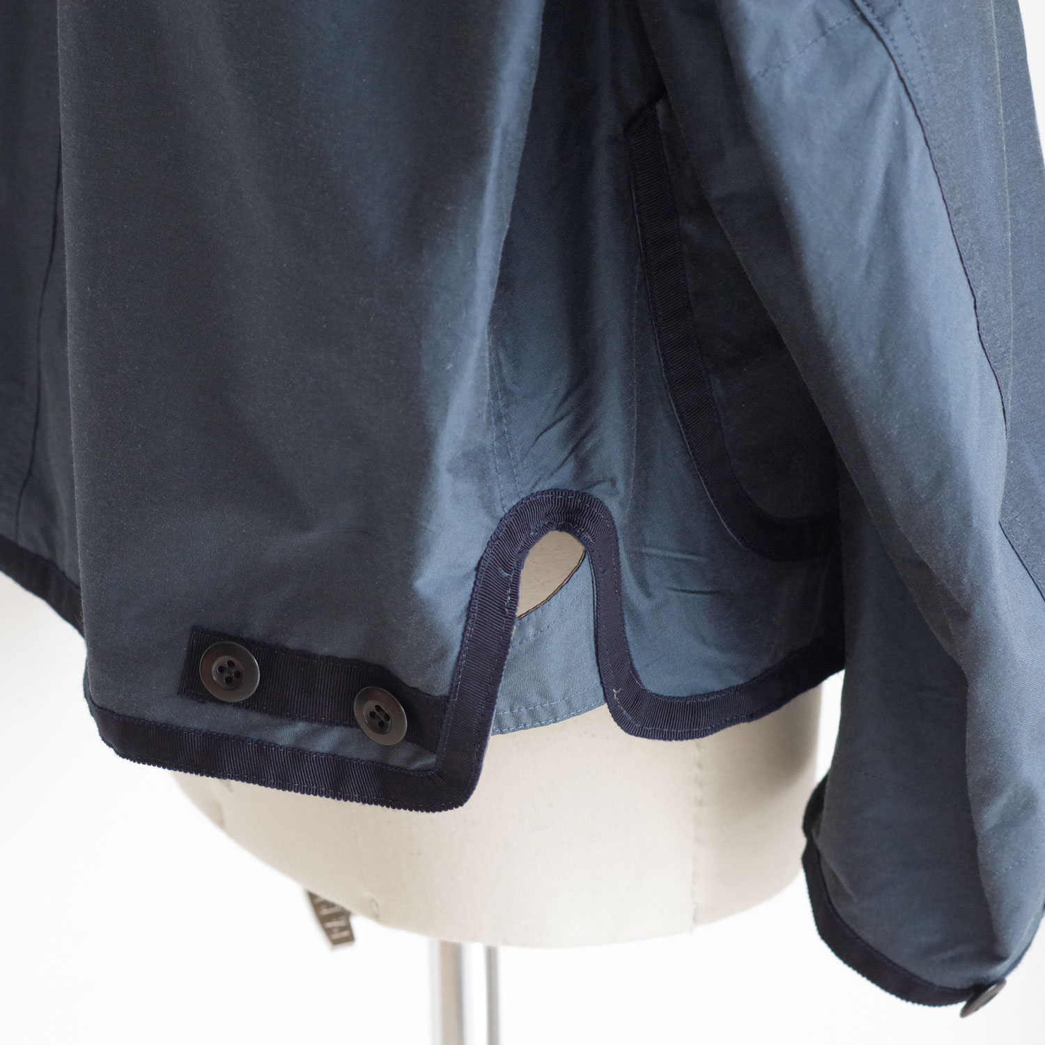 R&D.M.Co- OLDMAN��S TAILOR ������ɥޥ󥺥ơ��顼 : NO COLLAR R-L BLOUSON ��С����֥른�㥱�å�