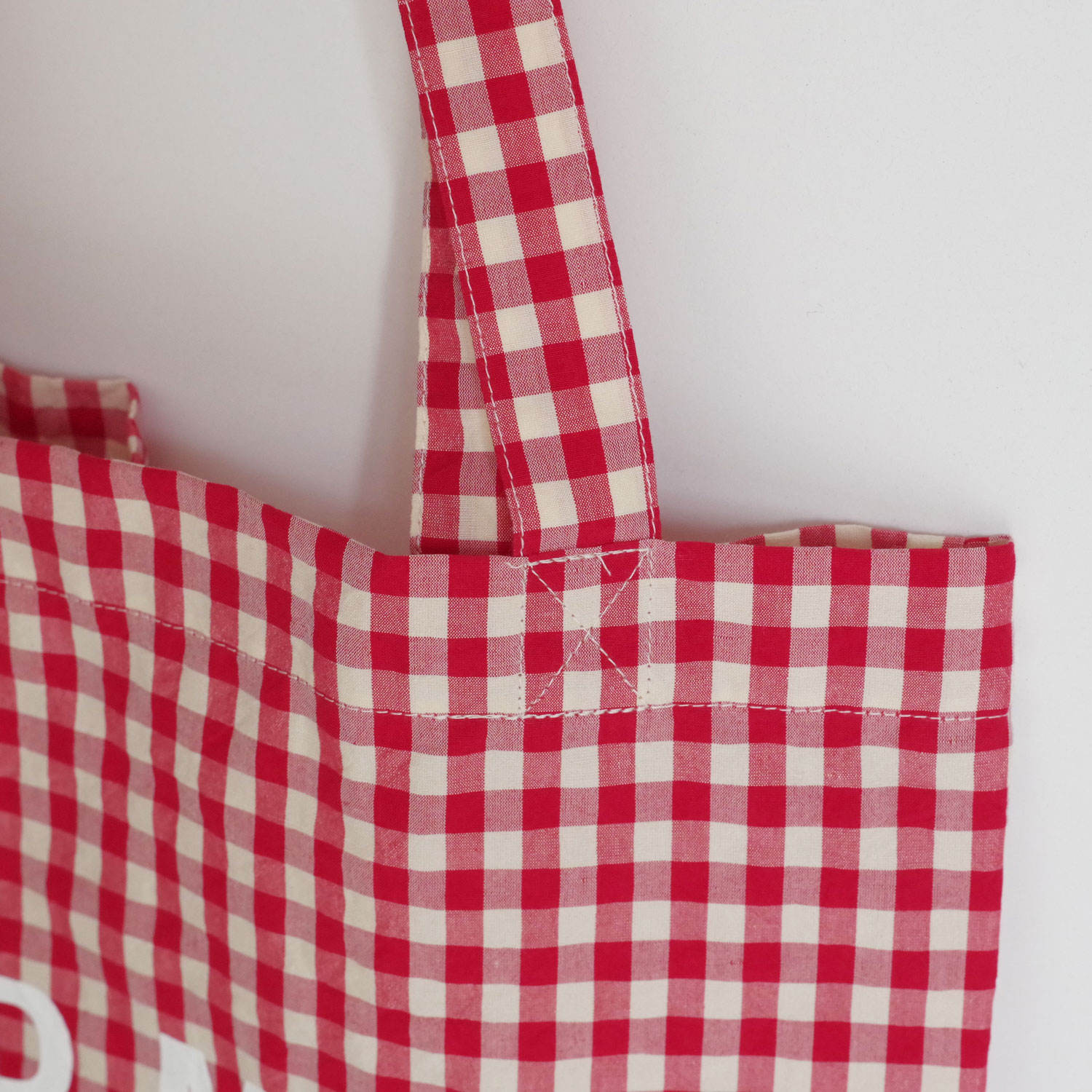 R&D.M.Co- ������ɥޥ󥺥ơ��顼 : GINGHAM CHECK TOTE BAG ���󥬥�����å��ȡ��ȥХå�