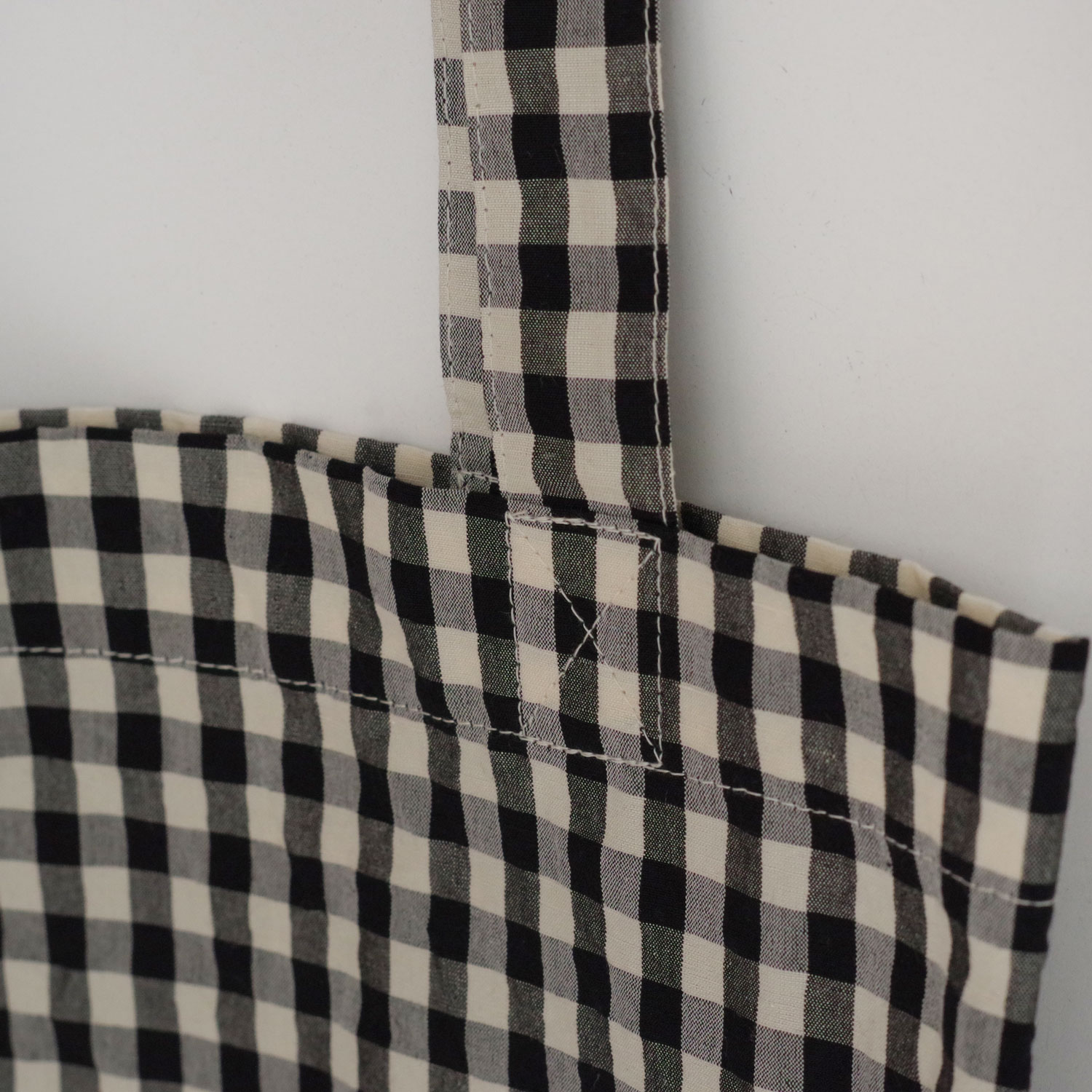 R&D.M.Co- ������ɥޥ󥺥ơ��顼 : GINGHAM CHECK TOTE BAG ���󥬥�����å��ȡ��ȥХå�