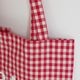 R&D.M.Co- ������ɥޥ󥺥ơ��顼 : GINGHAM CHECK TOTE BAG ���󥬥�����å��ȡ��ȥХå�