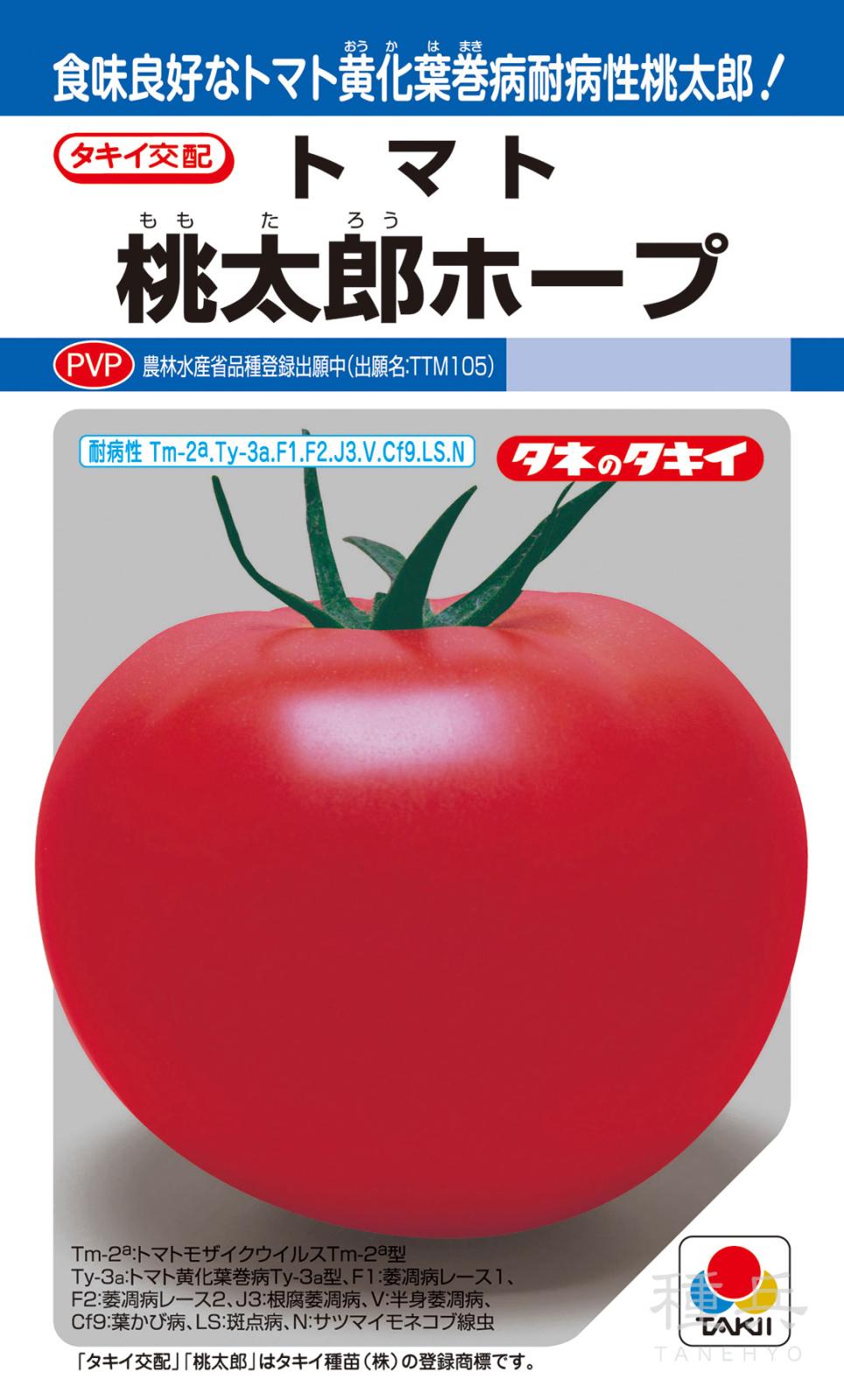 桃太郎系（ハウス）トマト 種 『桃太郎ホープ』 ATM001 タキイ種苗