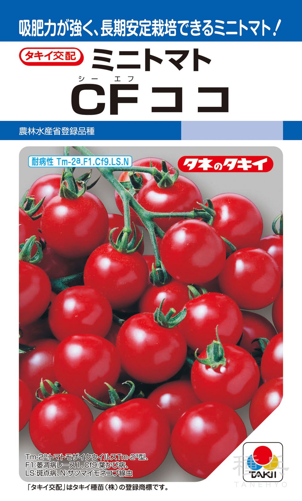 ミニトマト 種 『CFココ』 ATM02M タキイ種苗 | たね,果菜の種,トマト