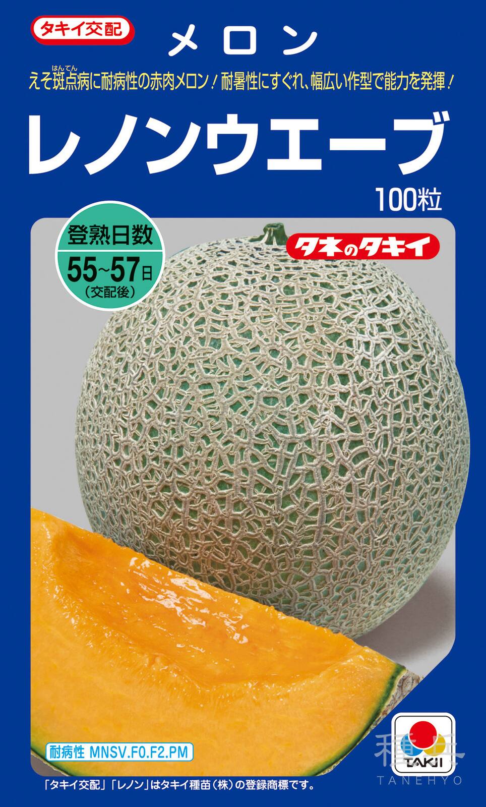 赤肉メロン 種 『レノンウエーブ』 AMA02K タキイ種苗