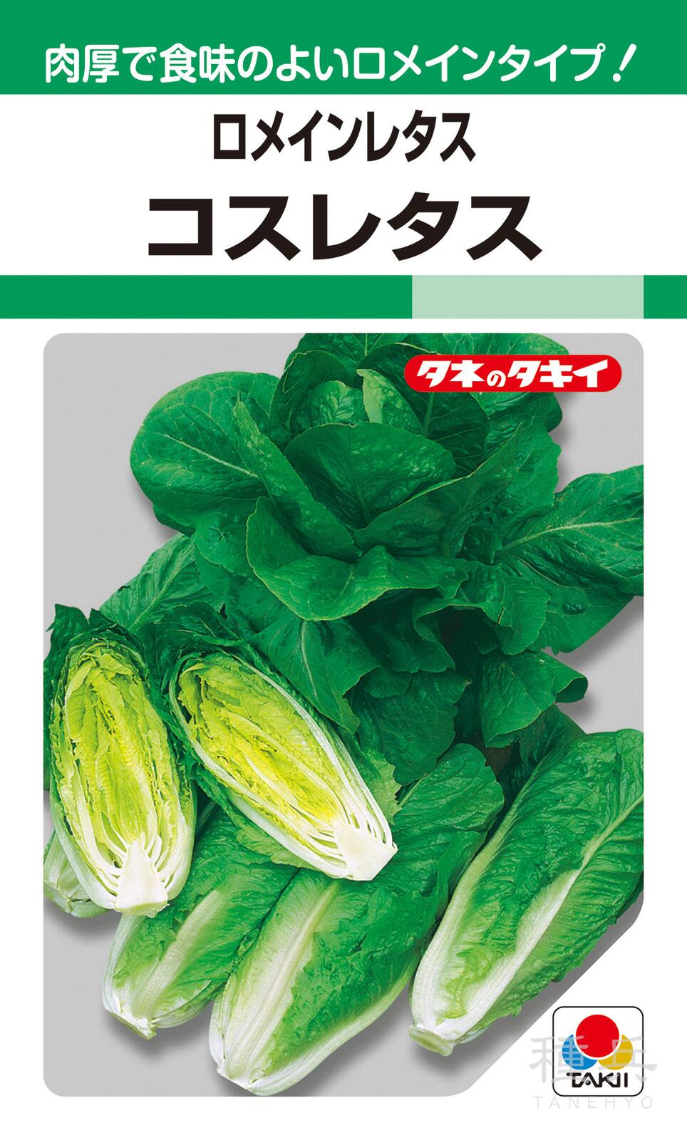 ロメインレタス 種 『コスレタス』 ALE544 タキイ種苗