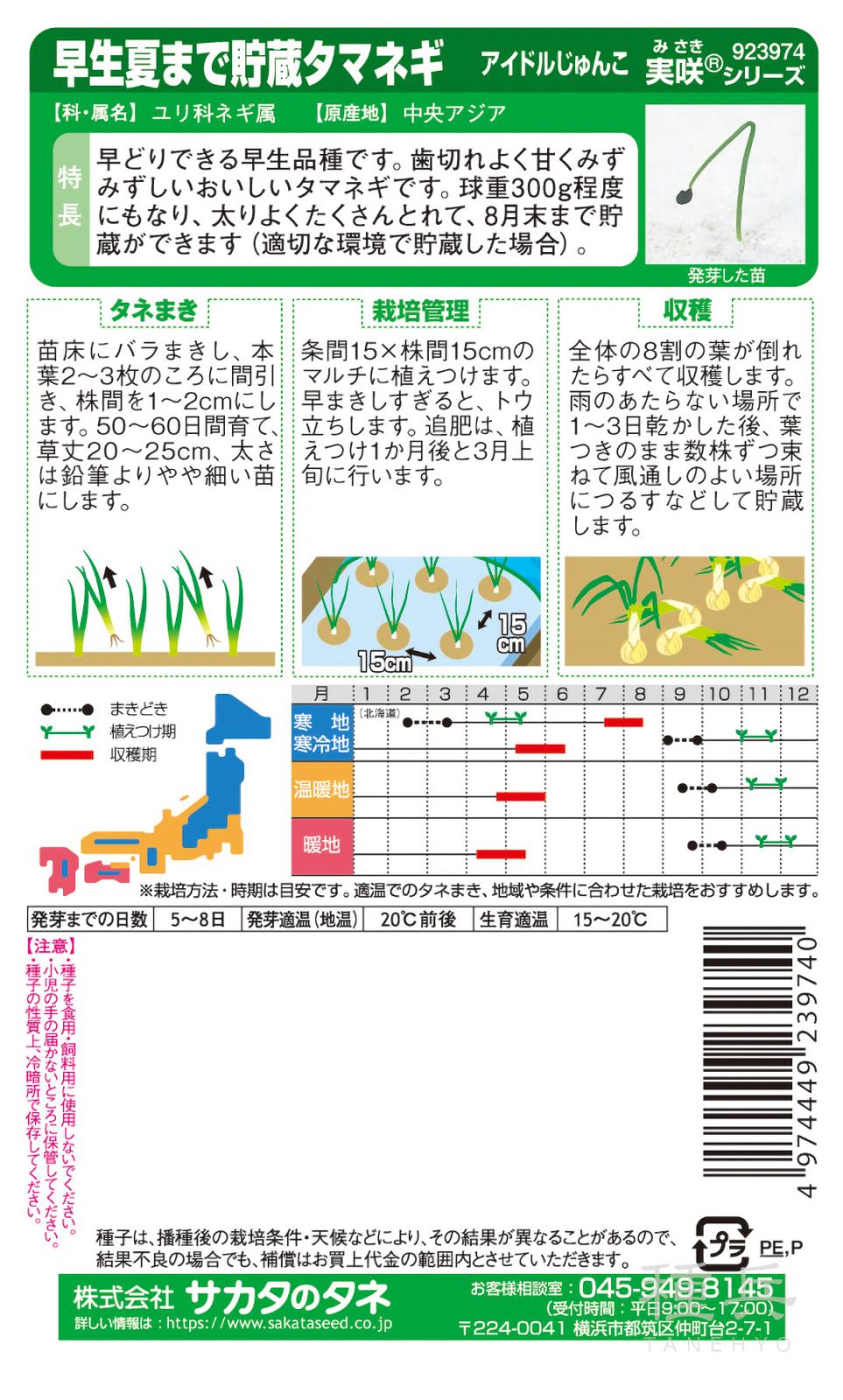 タマネギ 種 『アイドルじゅんこ』 サカタのタネ | たね,根菜の種