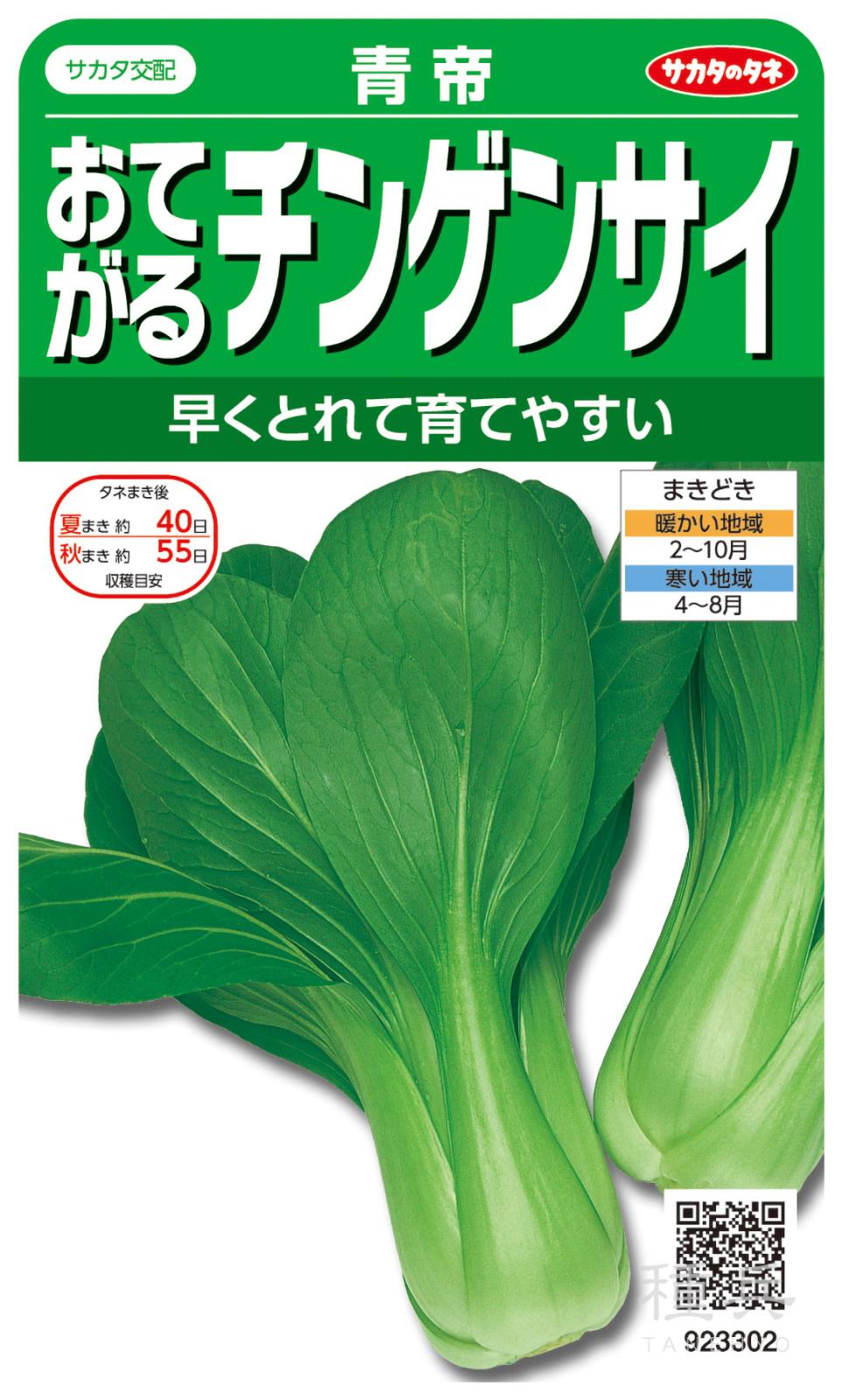 チンゲンサイ 種 『青帝』  サカタのタネ