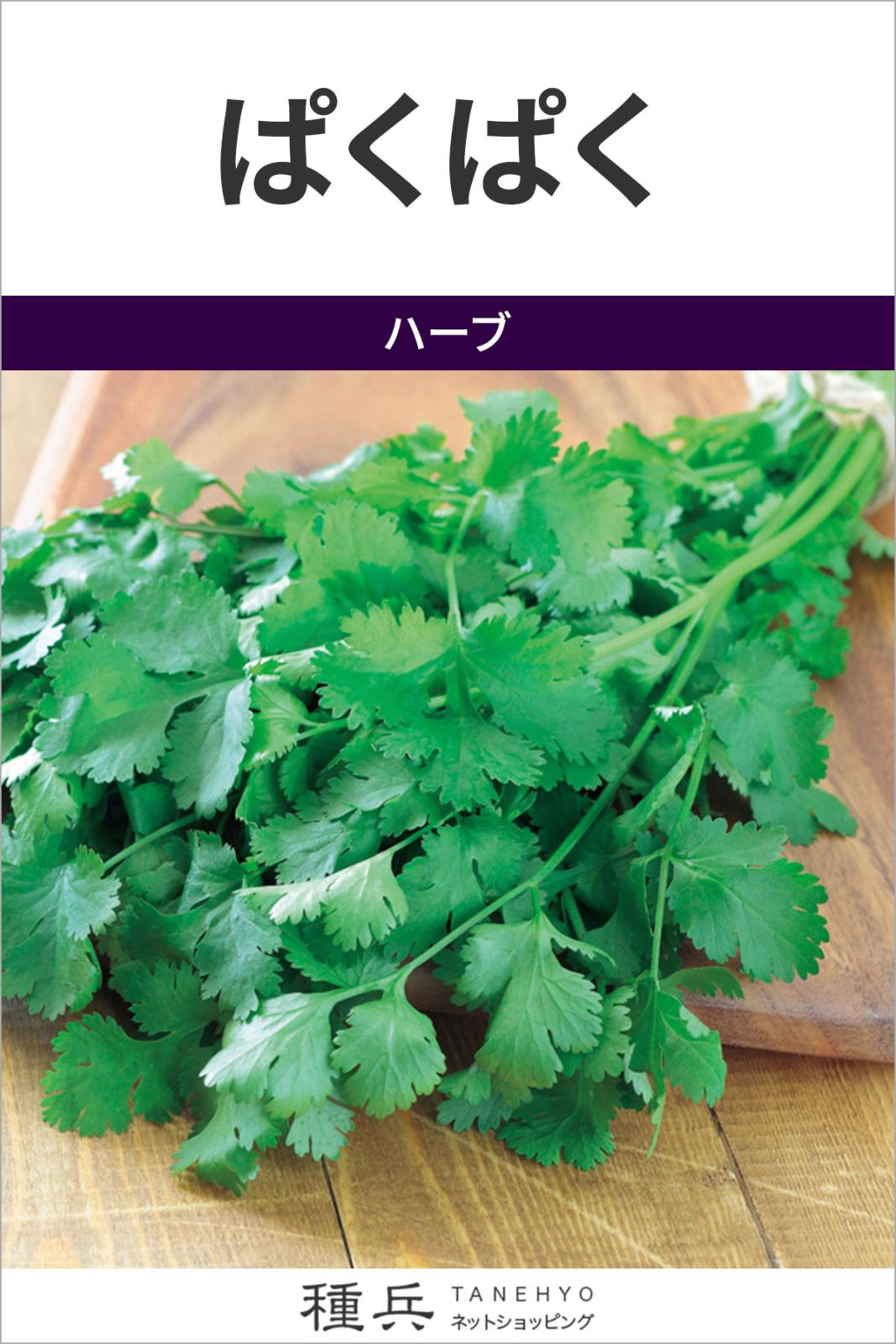 コリアンダー 種 『ぱくぱく』  サカタのタネ