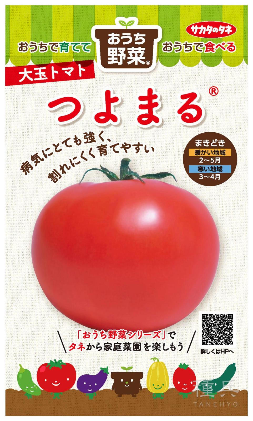 大玉トマト 種 『つよまる』 サカタのタネ | たね,果菜の種,トマト