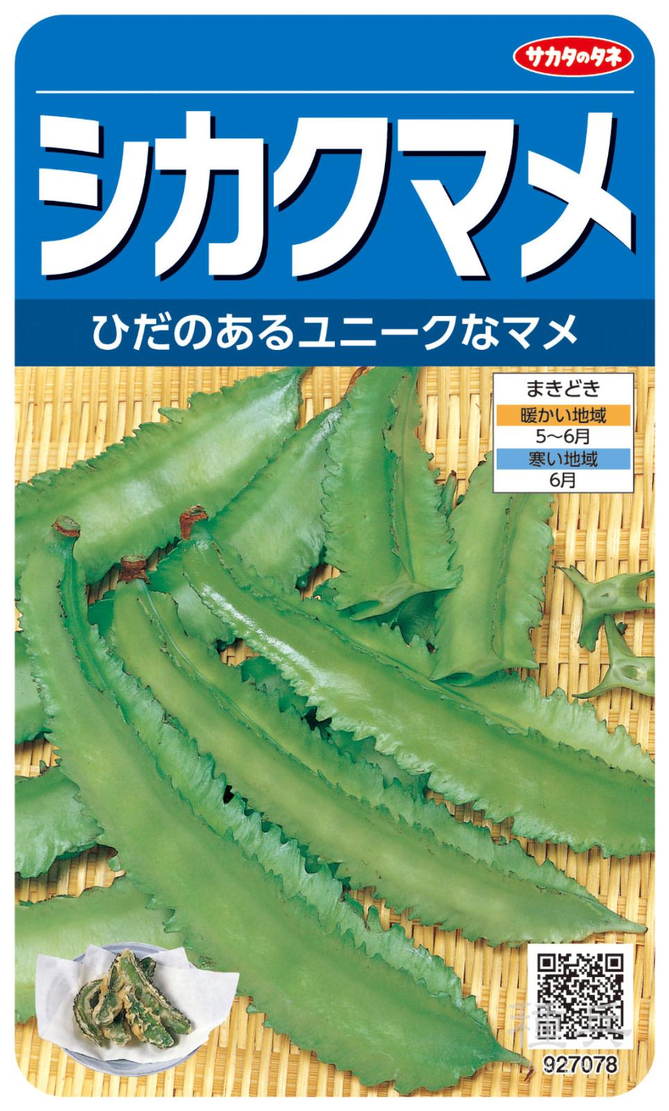 シカクマメ 種 『シカクマメ』  サカタのタネ