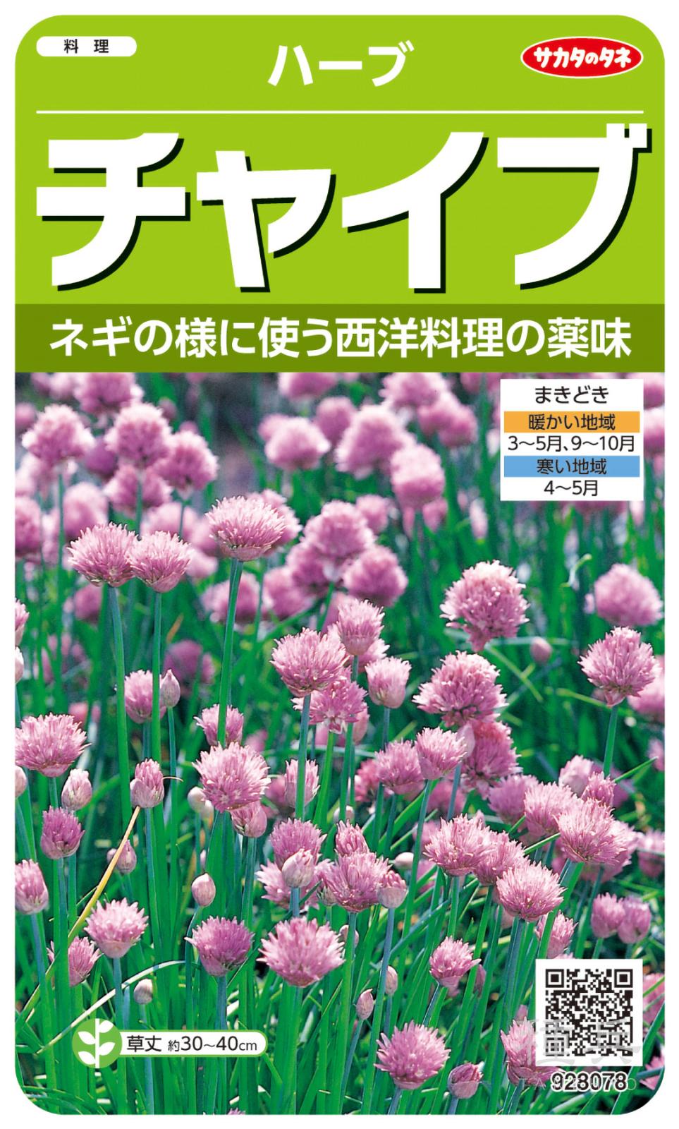 ハーブ 種 『チャイブ』  サカタのタネ