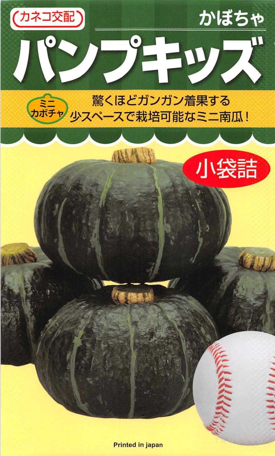 ミニカボチャ 種 『パンプキッズ』 カネコ種苗 | たね,果菜の種