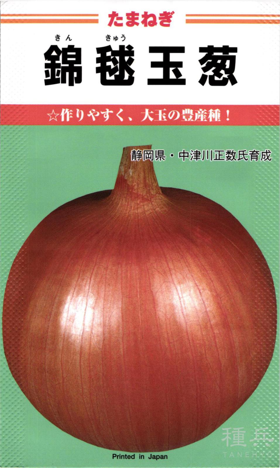 早生タマネギ 種 『錦毬』  カネコ種苗