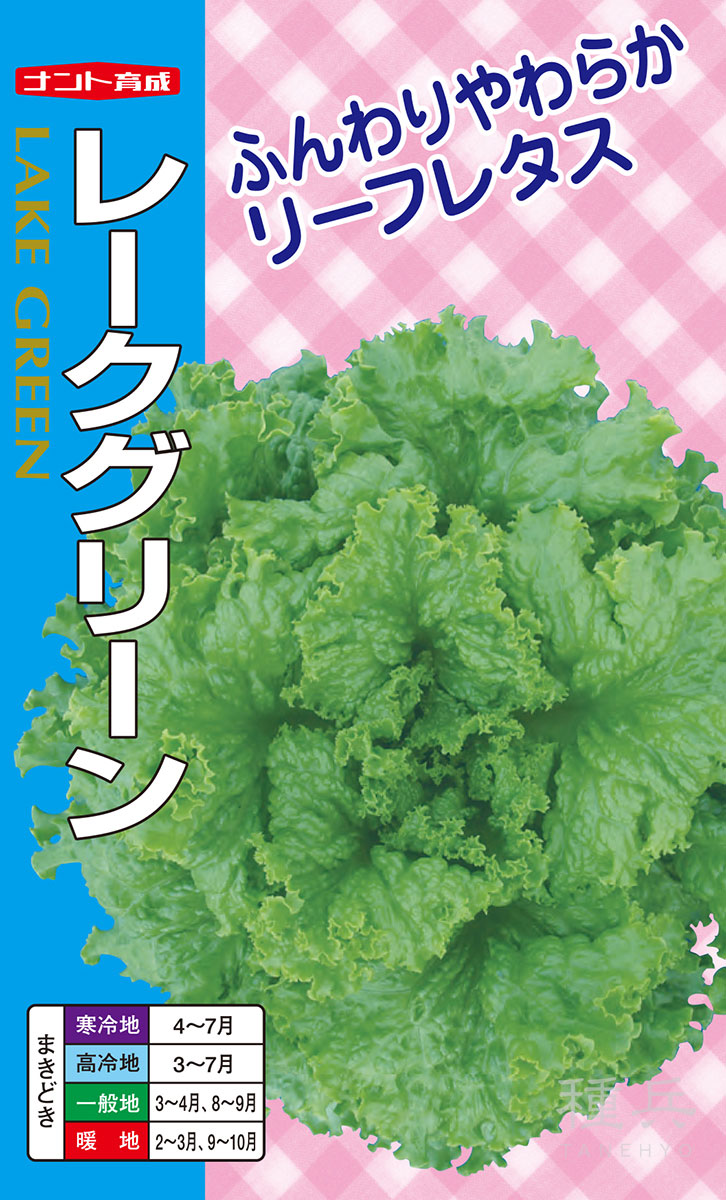 リーフレタス 種 『レークグリーン』  ナント種苗
