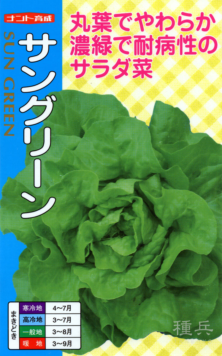 サラダ菜 種 『サングリーン』  ナント種苗