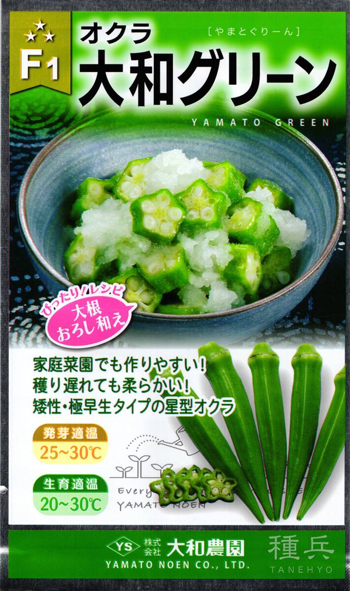 オクラ 種 『大和グリーン』  大和農園