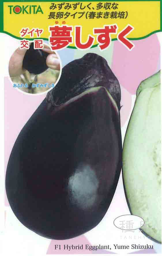 水ナス 種 『夢しずく』  トキタ種苗