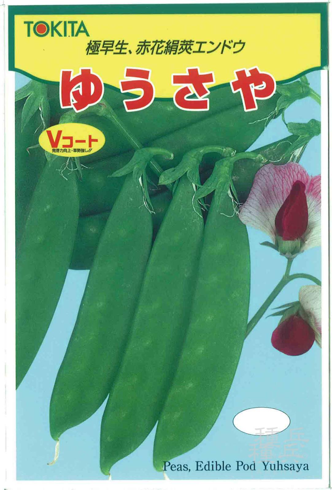 絹さやエンドウ 種 『ゆうさや』  トキタ種苗