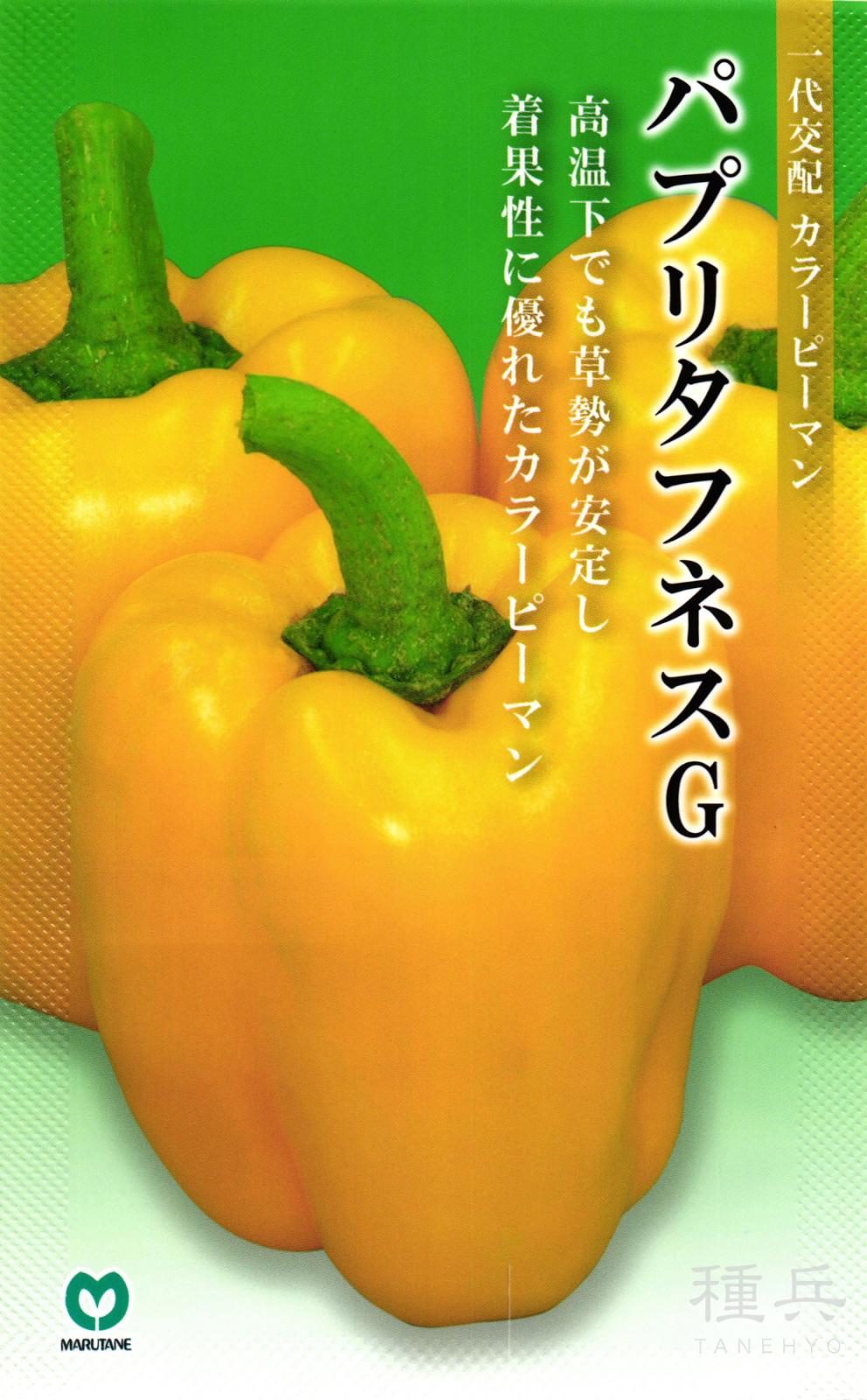 カラーピーマン 種 『パプリタフネスG』  丸種
