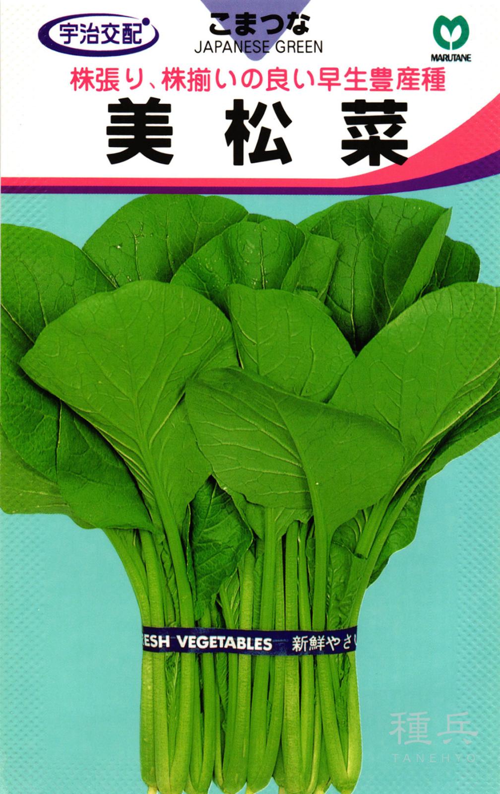 コマツナ 種 『美松菜小松菜』  丸種