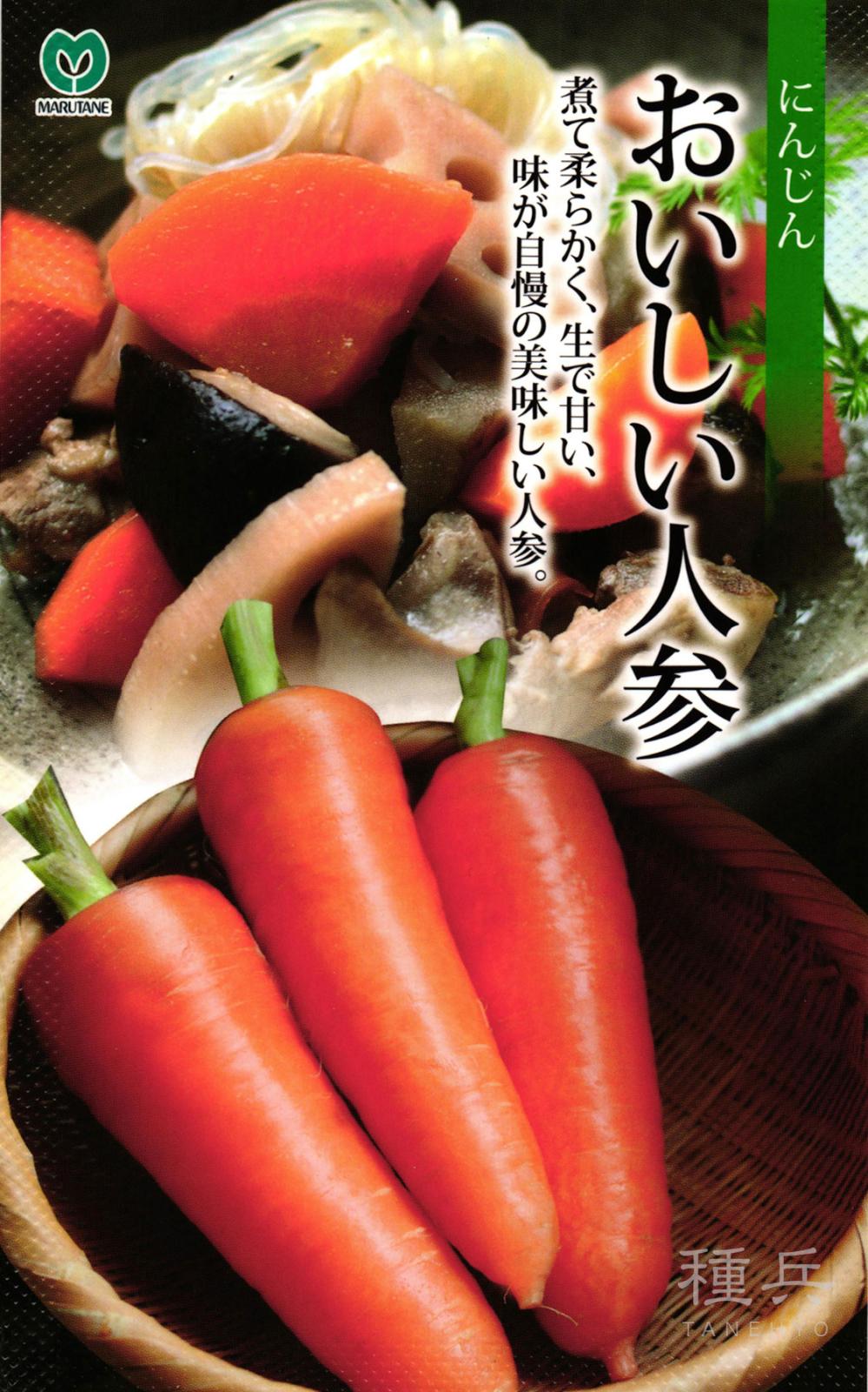 ニンジン 種 『おいしい人参』  丸種