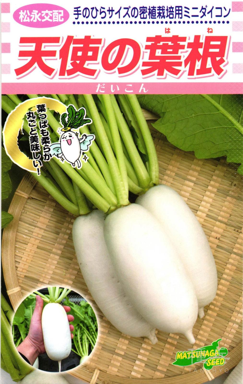 ミニダイコン 種 『天使の葉根』  松永種苗